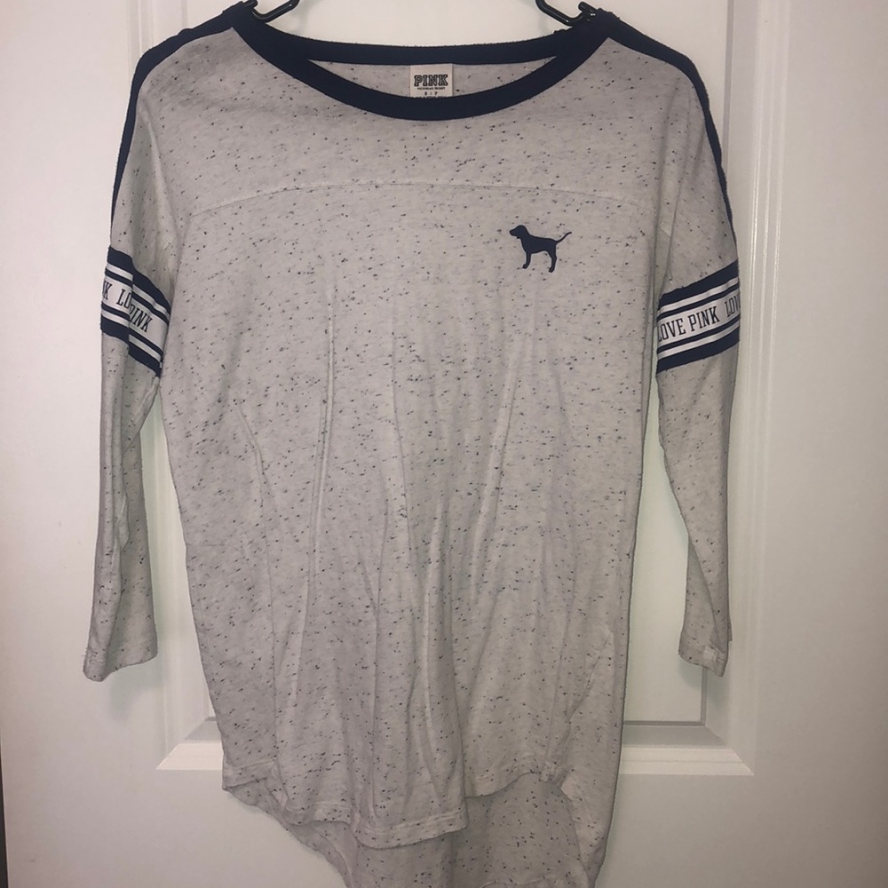 Pink three quarter sleeve